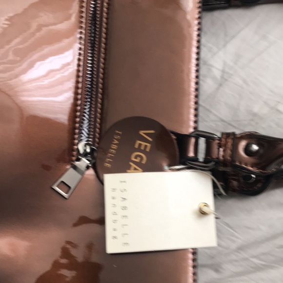 Exquisite color NEW patent leather bag- ignore reflections - no stains or marks - Picture 6 of 8